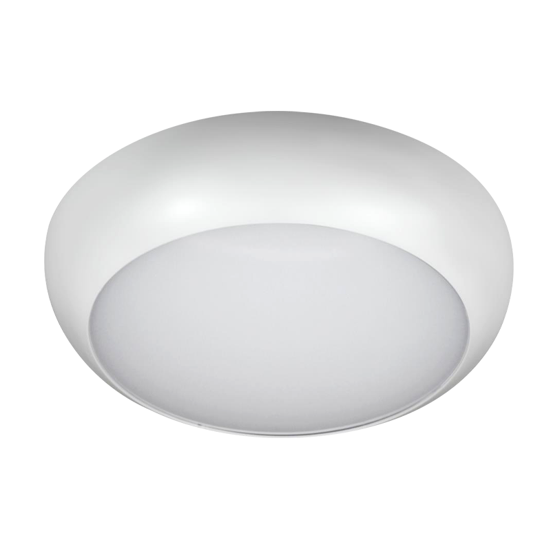 LG09O Modern Simple Induction Emergency IP65 Smart Round LED -skottet
