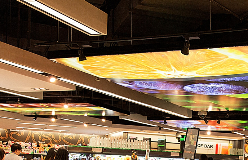 LG05S strålevinkel 120 ° Slim LED batten fitting