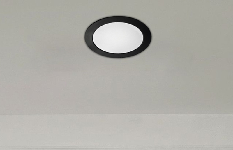 LG11J Round Anti-Glare LED-forsænket nedslutning